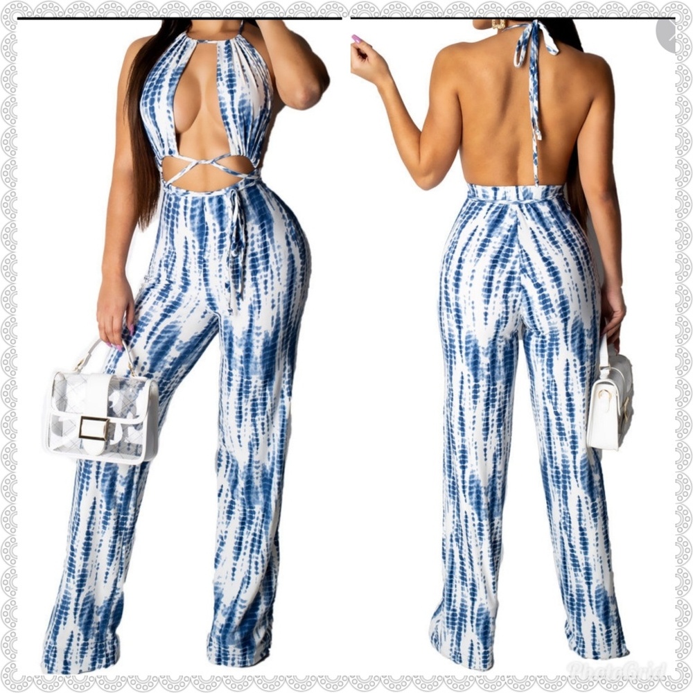 L or XL SEXY open front 2 piece pant set